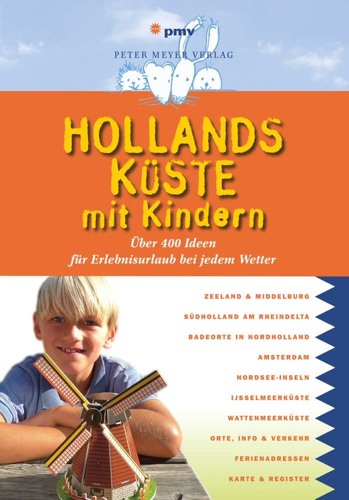 Buchcover Hollands Küste mit Kindern